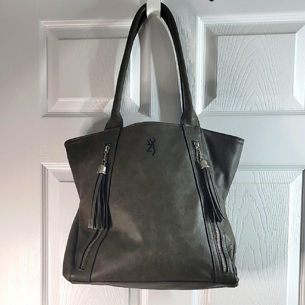 Browning Alexandria Concealed Carry Handbag - Charcoal